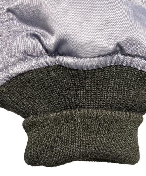 ALPHA（アルファ）ALPHA (アルファ) MA-1ジャケット グレー サイズ:Lの古着・服飾アイテム