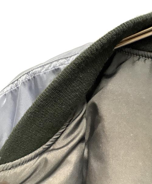 ALPHA（アルファ）ALPHA (アルファ) MA-1ジャケット グレー サイズ:Lの古着・服飾アイテム