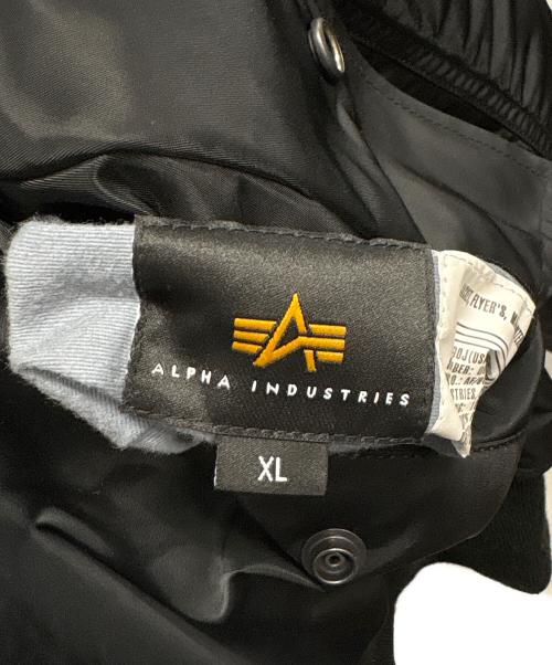 ALPHA（アルファ）ALPHA (アルファ) MA-1ジャケット ブラック サイズ:XLの古着・服飾アイテム
