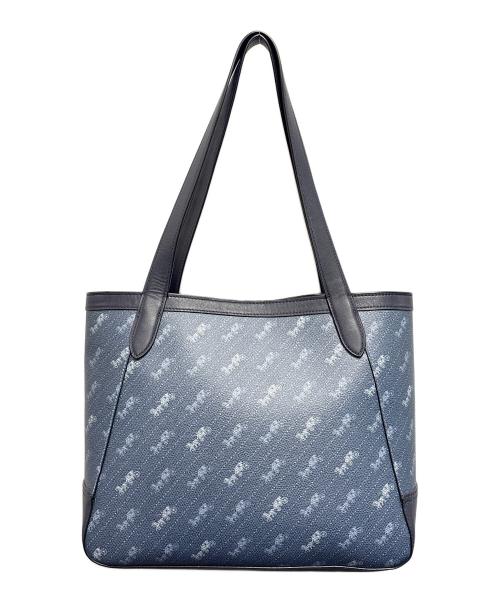 COACH（コーチ）COACH (コーチ) ハンドバッグ ネイビー×ブラックの古着・服飾アイテム