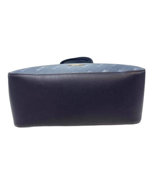 COACH（コーチ）COACH (コーチ) ハンドバッグ ネイビー×ブラックの古着・服飾アイテム