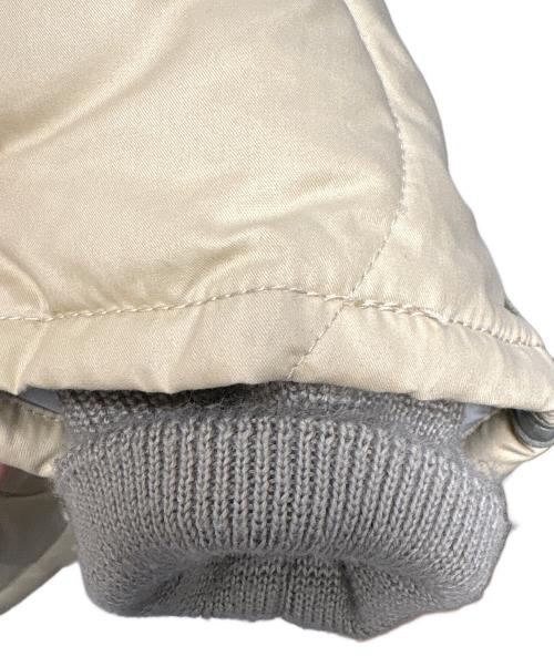 DIESEL（ディーゼル）DIESEL (ディーゼル) 中綿ジップブルゾン / キルティングジャケット ベージュ サイズ:Sの古着・服飾アイテム