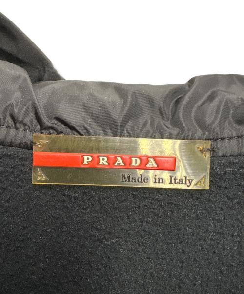 PRADA（プラダ）PRADA (プラダ) スリースアノラックパーカー ブラック サイズ:Mの古着・服飾アイテム