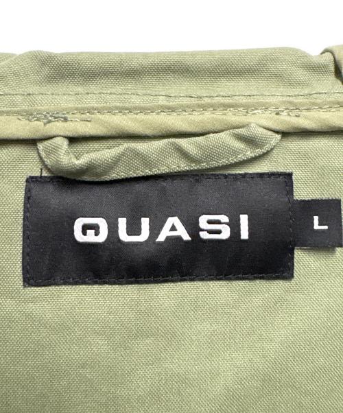QUASI（クワージー）QUASI (クワージー) アノラックパーカー / JULIEN ANORAK JACKET グリーン サイズ:Sの古着・服飾アイテム