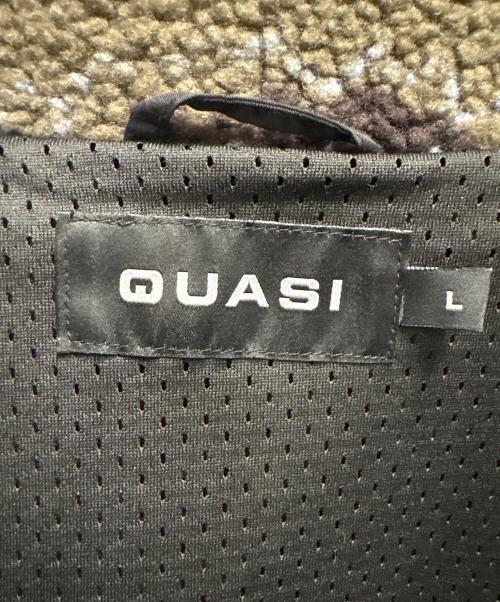 QUASI（クワージー）QUASI (クワージー) QUASI AIRIS FULL ZIP JACKET カーキ サイズ:Lの古着・服飾アイテム