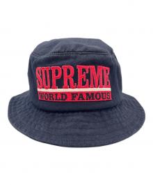 SUPREME（シュプリーム）の古着「バケットハット」｜ブラック
