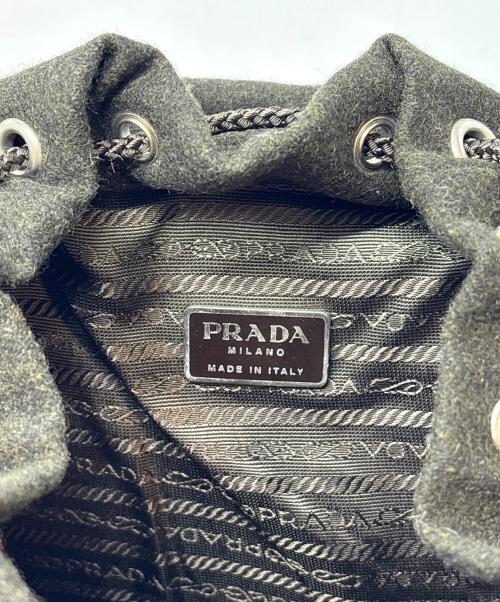 PRADA（プラダ）PRADA (プラダ) バックパック オリーブの古着・服飾アイテム
