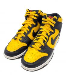 NIKE（ナイキ）の古着「スニーカー / DUNK HI RETRO」｜ブラック×イエロー