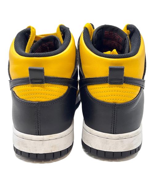 NIKE（ナイキ）NIKE (ナイキ) スニーカー / DUNK HI RETRO ブラック×イエロー サイズ:US 9.5の古着・服飾アイテム