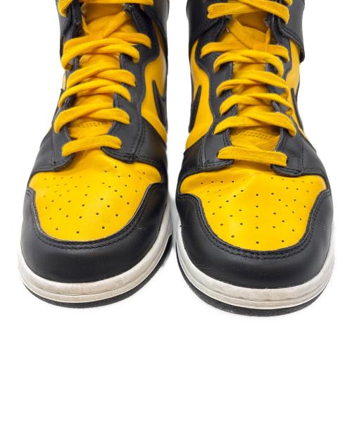 NIKE（ナイキ）NIKE (ナイキ) スニーカー / DUNK HI RETRO ブラック×イエロー サイズ:US 9.5の古着・服飾アイテム
