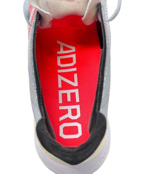 adidas（アディダス）adidas (アディダス) ランニングシューズ / ADIZERO BOSTON(アディゼロ ボストン) グレー×オレンジ サイズ:US 9の古着・服飾アイテム