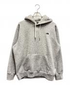 THE NORTH FACEザ ノース フェイス）の古着「スモールロゴヘザースウェットフーディ」｜グレー