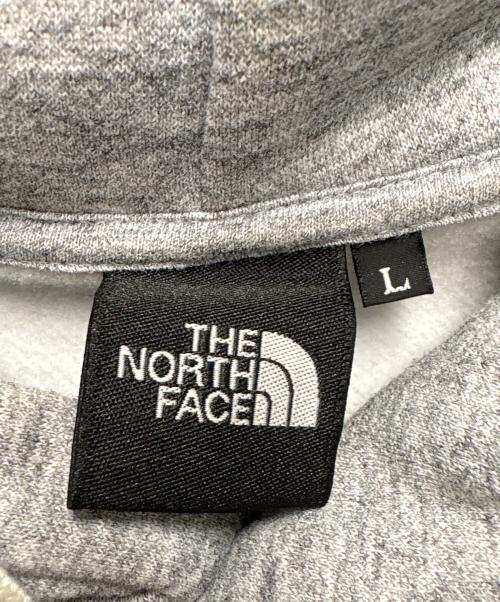 THE NORTH FACE（ザ ノース フェイス）THE NORTH FACE (ザ ノース フェイス) スモールロゴヘザースウェットフーディ グレー サイズ:Lの古着・服飾アイテム