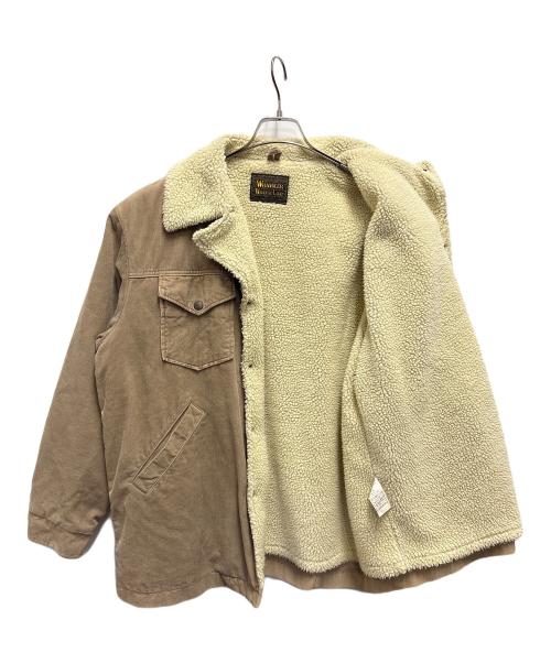 Wrangler（ラングラー）Wrangler (ラングラー) コーデュロイボアジャケット ブラウン サイズ:Lの古着・服飾アイテム