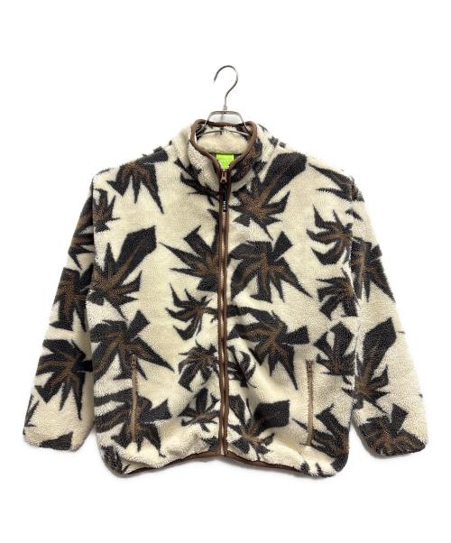 HUF（ハフ）HUF (ハフ) ボアジャケット ホワイト サイズ:Mの古着・服飾アイテム