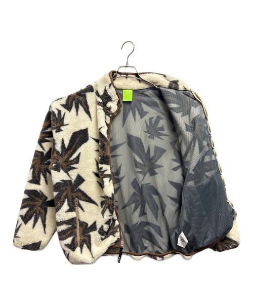 HUF（ハフ）HUF (ハフ) ボアジャケット ホワイト サイズ:Mの古着・服飾アイテム