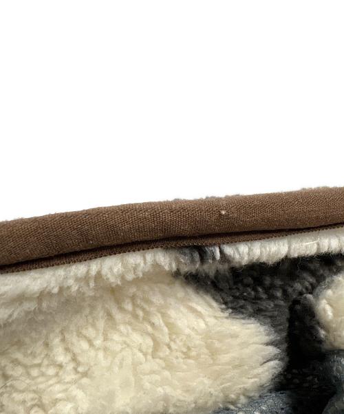 HUF（ハフ）HUF (ハフ) ボアジャケット ホワイト サイズ:Mの古着・服飾アイテム