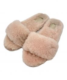 UGG（アグ）の古着「ボアサンダル」｜ピンク