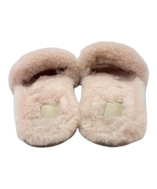 UGG（アグ）UGG (アグ) ボアサンダル ピンク サイズ:USA 7の古着・服飾アイテム