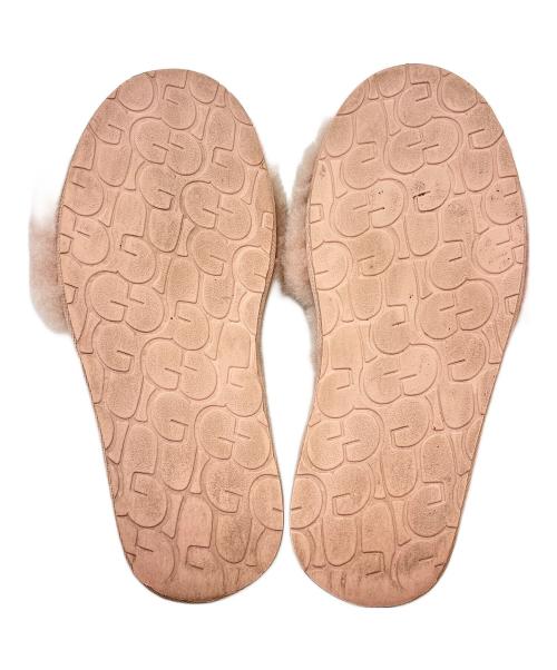 UGG（アグ）UGG (アグ) ボアサンダル ピンク サイズ:USA 7の古着・服飾アイテム