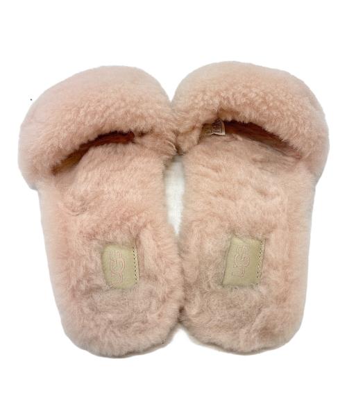UGG（アグ）UGG (アグ) ボアサンダル ピンク サイズ:USA 7の古着・服飾アイテム