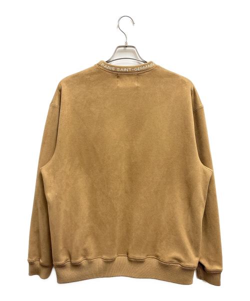 Paris Saint-Germain（パリサンジェルマン）Paris Saint-Germain (パリサンジェルマン) クルーネックスウェット ブラウン サイズ:Mの古着・服飾アイテム