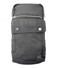 PORTER（ポーター）の古着「ボディーバッグ」｜ブラック