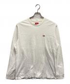 SUPREMEシュプリーム）の古着「スモールボックスロゴカットソー」｜ホワイト