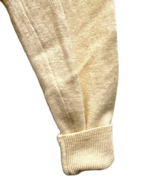 MONCLER（モンクレール）MONCLER (モンクレール) 薄手ニット ベージュ サイズ:Mの古着・服飾アイテム