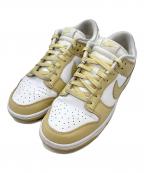 NIKEナイキ）の古着「スニーカー / DUNK LOW RETRO BTTYS」｜カーキ×ホワイト