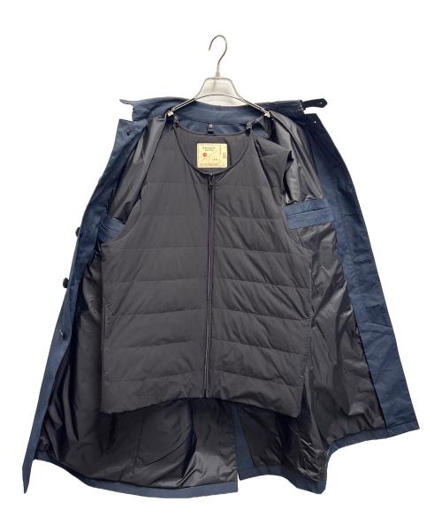 nano・universe（ナノ・ユニバース）nano・universe (ナノ・ユニバース) NISHIKAWA (ニシカワ) ダウンコート ネイビー サイズ:Mの古着・服飾アイテム