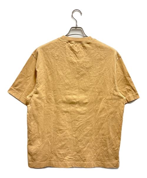 Acne studios（アクネ ストゥディオス）Acne studios (アクネ ストゥディオス) ロゴTシャツ ベージュ サイズ:Sの古着・服飾アイテム