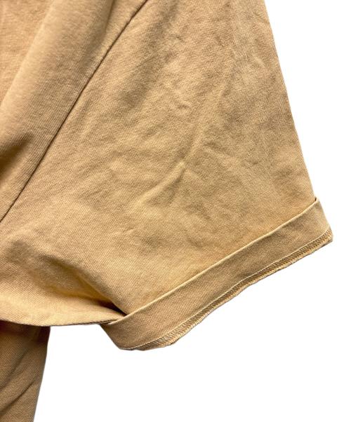 Acne studios（アクネ ストゥディオス）Acne studios (アクネ ストゥディオス) ロゴTシャツ ベージュ サイズ:Sの古着・服飾アイテム