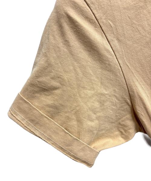 Acne studios（アクネ ストゥディオス）Acne studios (アクネ ストゥディオス) ロゴTシャツ ベージュ サイズ:Sの古着・服飾アイテム