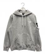 THE NORTH FACEザ ノース フェイス）の古着「プルオーバーパーカー」｜グレー