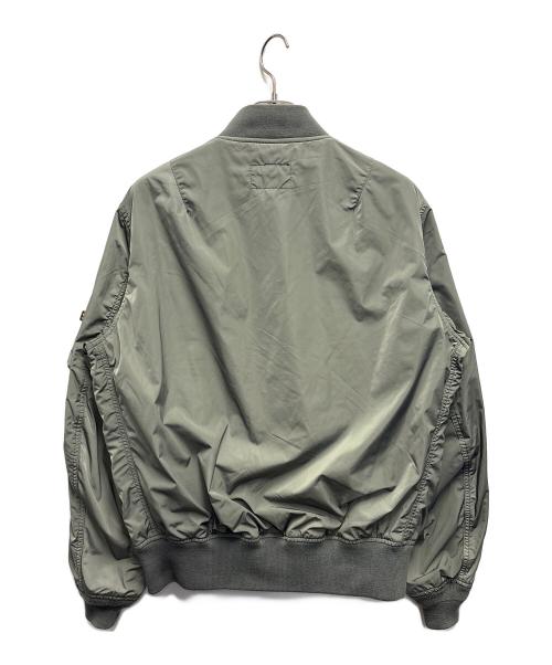 ALPHA INDUSTRIES（アルファインダストリーズ）ALPHA INDUSTRIES (アルファインダストリーズ) MA-1ジャケット オリーブ サイズ:XLの古着・服飾アイテム