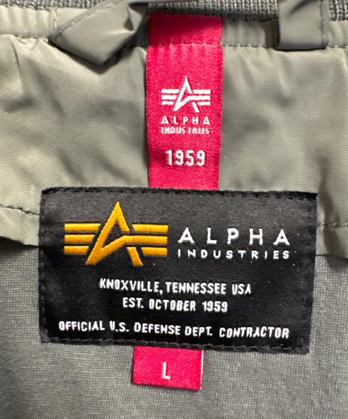 ALPHA INDUSTRIES（アルファインダストリーズ）ALPHA INDUSTRIES (アルファインダストリーズ) MA-1ジャケット オリーブ サイズ:XLの古着・服飾アイテム