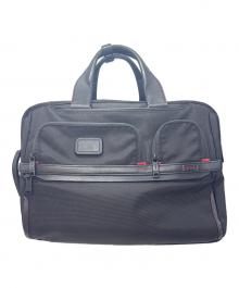 TUMI（トゥミ）の古着「3WAYバッグ」｜ブラック×レッド