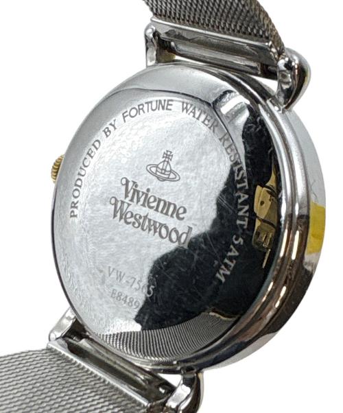 Vivienne Westwood（ヴィヴィアンウエストウッド）Vivienne Westwood (ヴィヴィアンウエストウッド) 腕時計 シルバー×ゴールドの古着・服飾アイテム