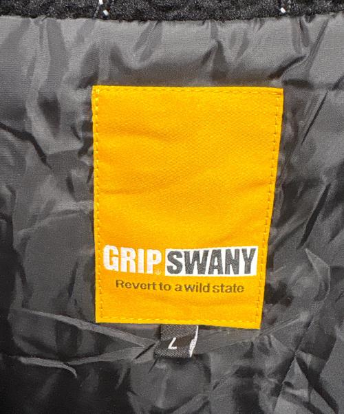 GRIP SWANY（グリップスワニー）GRIP SWANY (グリップスワニー) ファーコート ブラック サイズ:Lの古着・服飾アイテム
