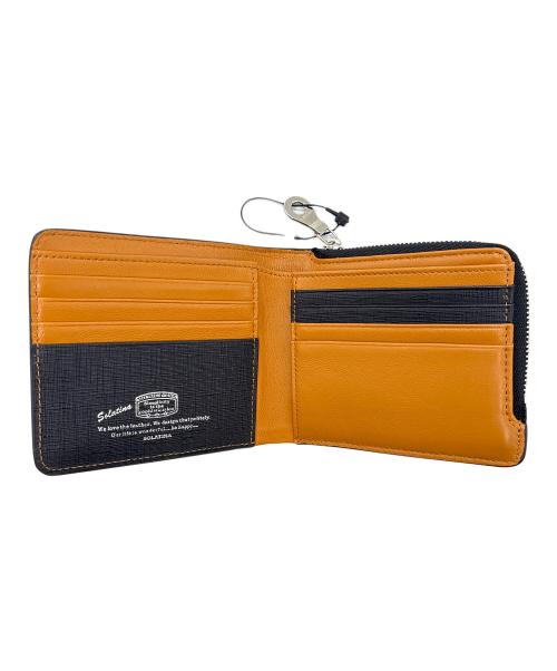 SOLATINA（ソラチナ）SOLATINA (ソラチナ) 2つ折り財布 ブラックの古着・服飾アイテム