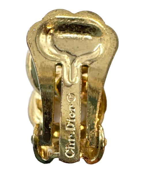 Christian Dior（クリスチャン ディオール）Christian Dior (クリスチャン ディオール) ラインストーン付イヤリングの古着・服飾アイテム