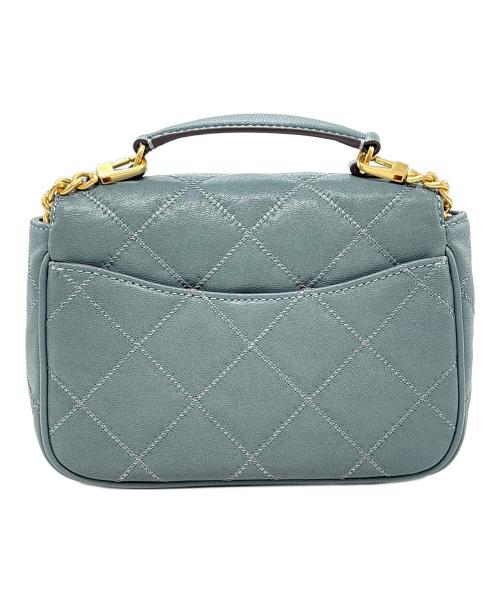 TORY BURCH（トリーバーチ）TORY BURCH (トリーバーチ) チェーンショルダーバッグ ブルーの古着・服飾アイテム