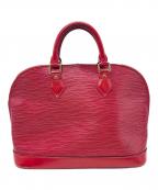 LOUIS VUITTONルイ ヴィトン）の古着「ハンドバッグ / エピ アルマ」｜カスティリアン・ レッド