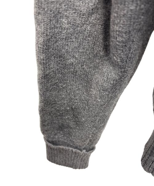 ami（アミ）ami (アミ) ニットカーディガン グレー サイズ:Lの古着・服飾アイテム