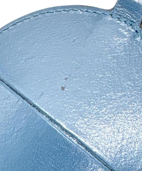 Chloe（クロエ）Chloe (クロエ) キークロシェット ブルー×ゴールドの古着・服飾アイテム