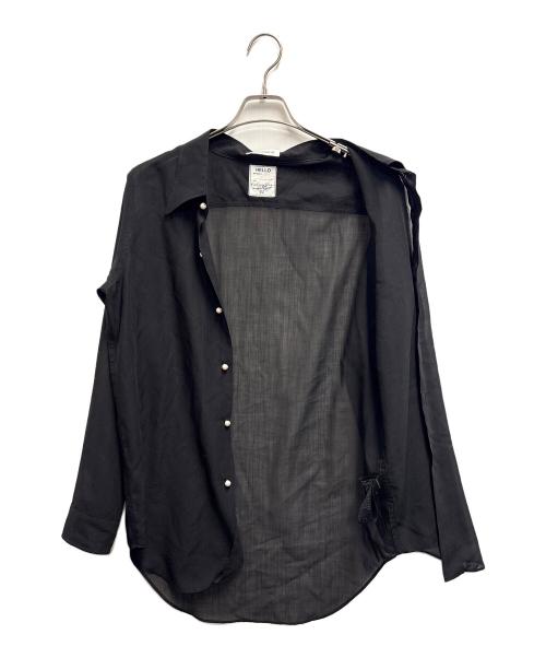 MADISON BLUE（マディソンブルー）MADISON BLUE (マディソンブルー) 長袖シャツ ブラック サイズ:Mの古着・服飾アイテム