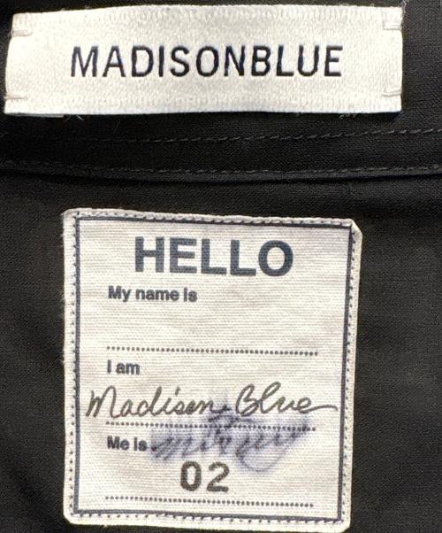 MADISON BLUE（マディソンブルー）MADISON BLUE (マディソンブルー) 長袖シャツ ブラック サイズ:Mの古着・服飾アイテム