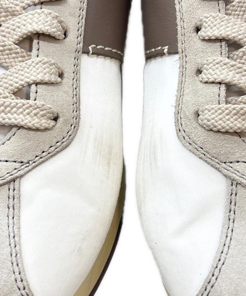 TOD'S（トッズ）TOD'S (トッズ) Tヴィンテージスニーカー ホワイト×ベージュ サイズ:37 1/2の古着・服飾アイテム