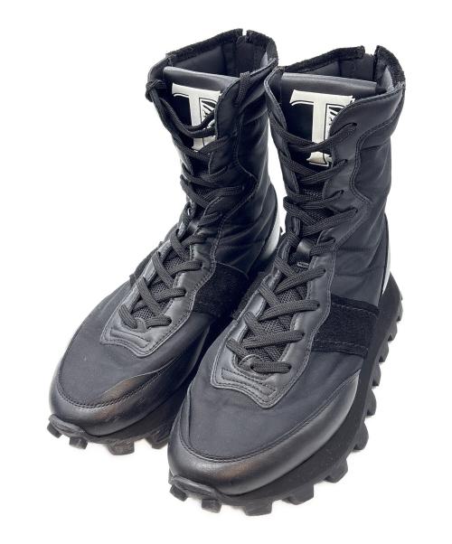 TOD'S（トッズ）TOD'S (トッズ) ハイカットスニーカー ブラック サイズ:38の古着・服飾アイテム